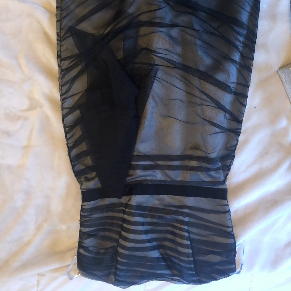 Strapless above the knee dress